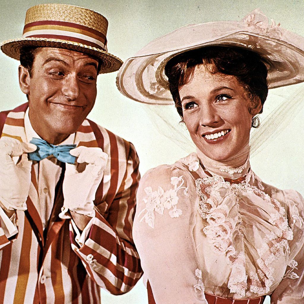 Dick Van Dyke und Julie Andrews in "Mary Poppins"