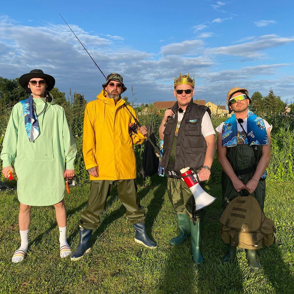 Die "Angelcamp"-Clique im Juli 2020