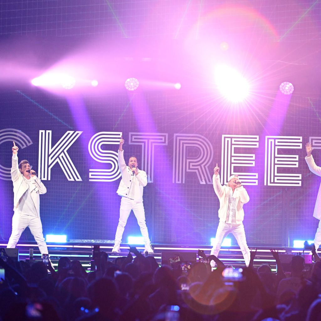 Die Backstreet Boys performen, Dezember 2022