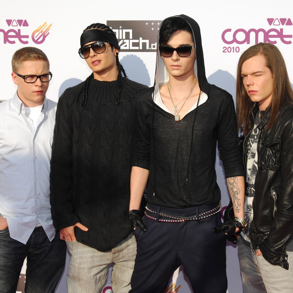 Die Band Tokio Hotel 2010 in Oberhausen