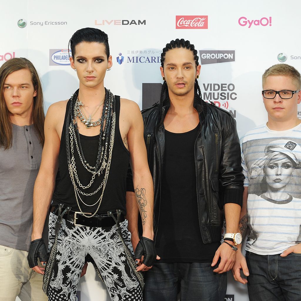 Die Band Tokio Hotel 2011 in Japan