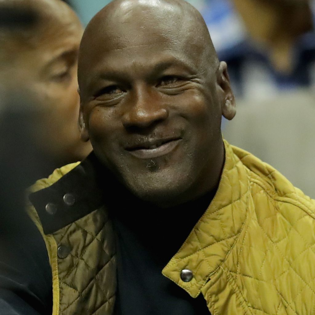 Die Basketball-Legende Michael Jordan