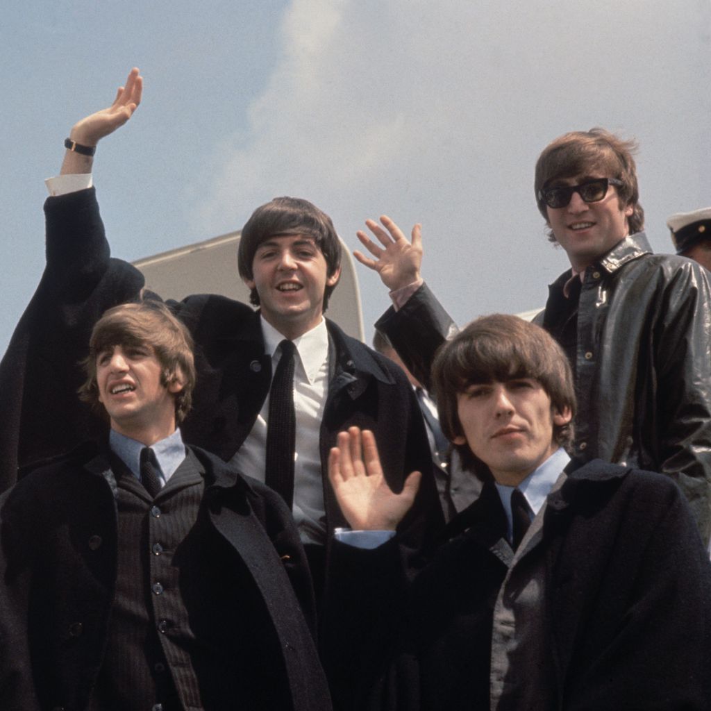 Die Beatles: Ringo Starr, Paul McCartney, George Harrison und John Lennon