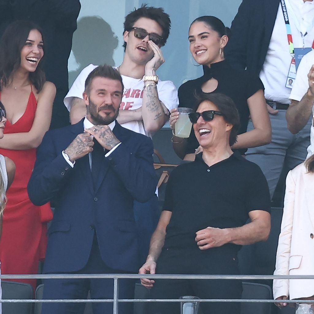 Die Beckhams und Tom Cruise feiern das WM-Finale 2026 im New York/New Jersey Stadium in East Rutherford