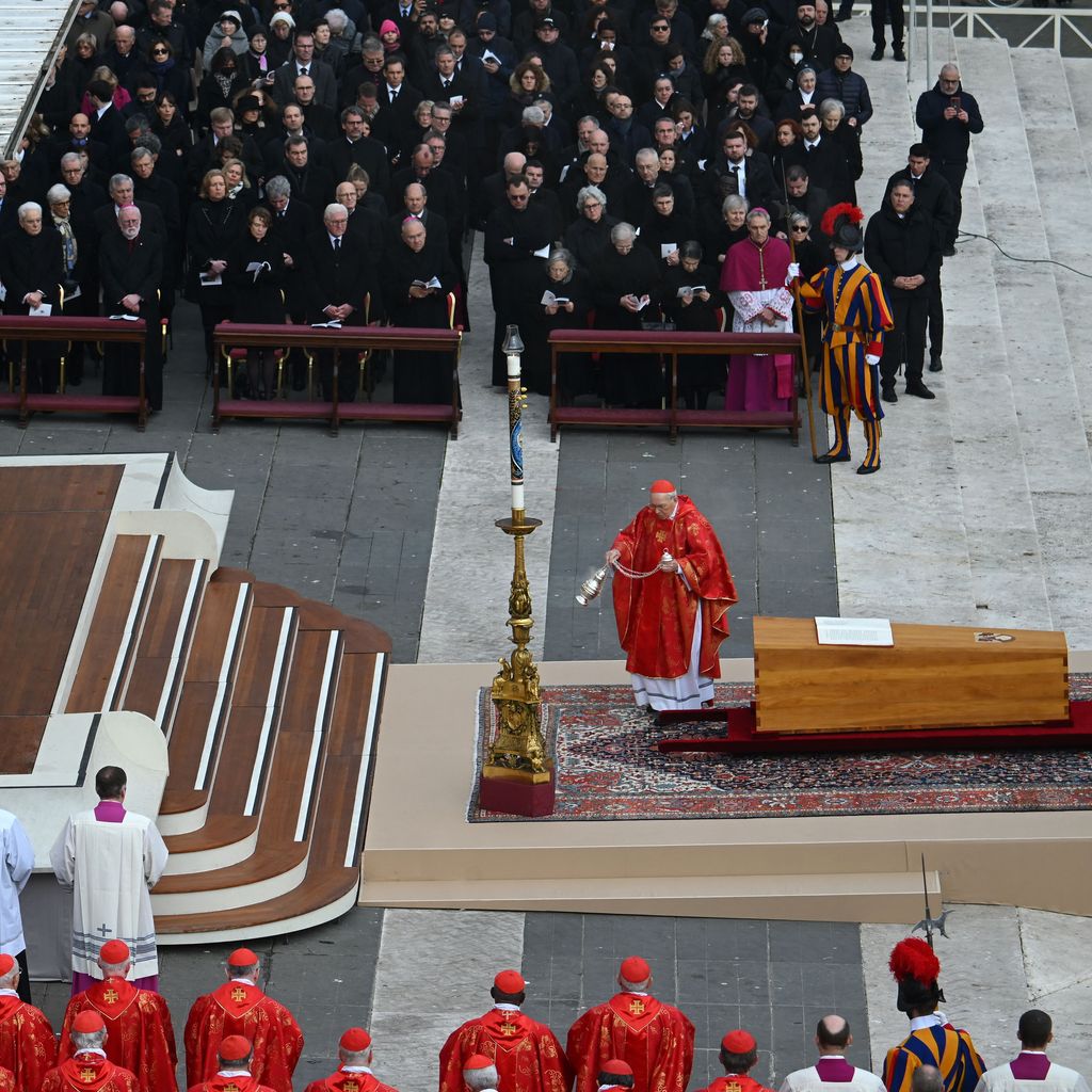 Die Beerdigung von Papst Benedikt XVI. im Januar 2023
