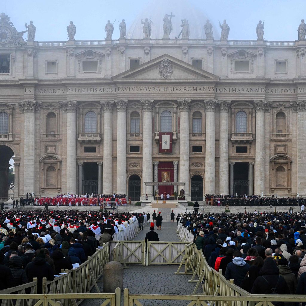Die Beerdigung von Papst Benedikt XVI. im Januar 2023
