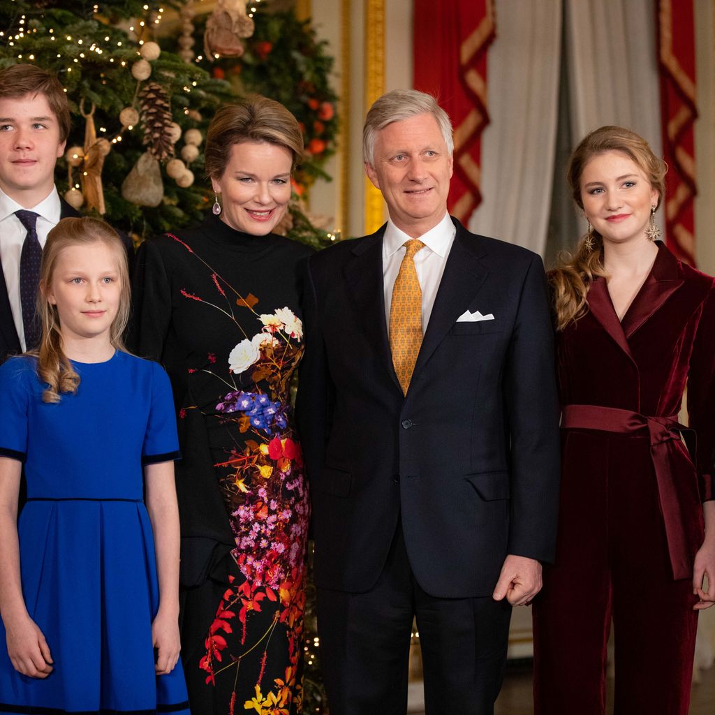 Die Königsfamilie von Belgien, Dezember 2019