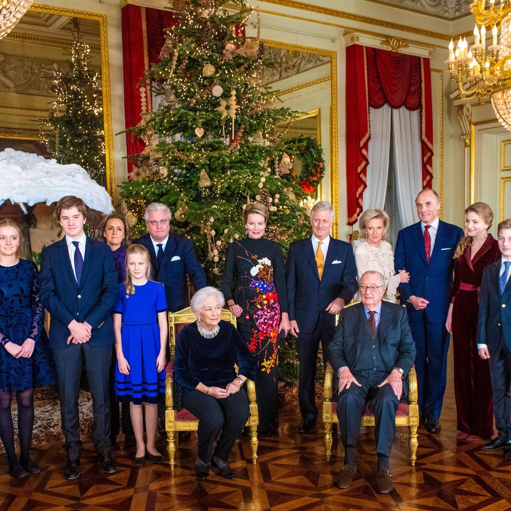 Die belgische Königsfamilie, Dezember 2019