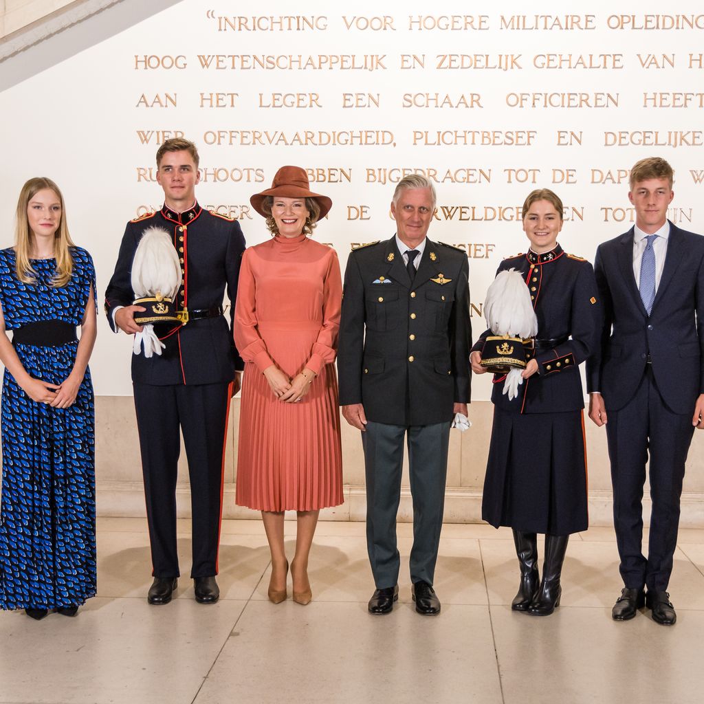Die belgische Königsfamilie im September 2023