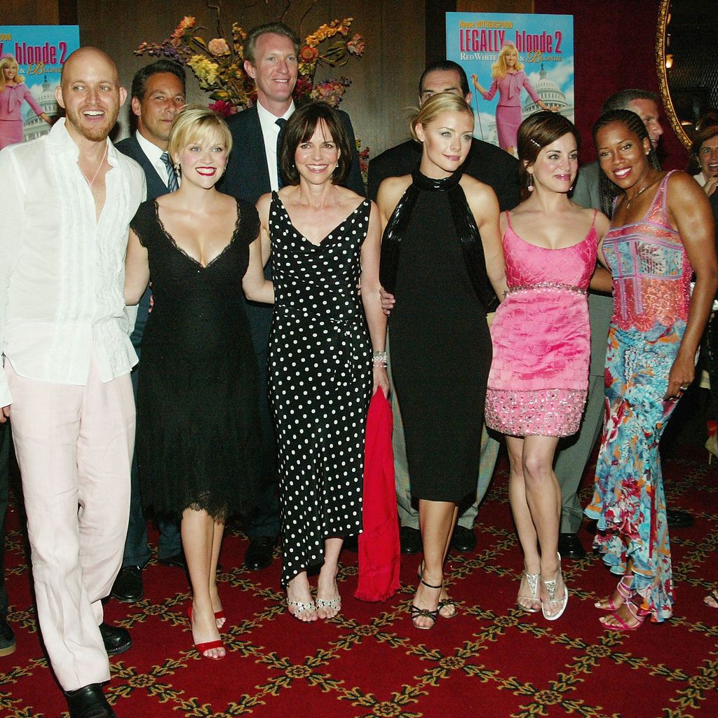 Die Besetzung von "Natürlich blond 2" bei der Filmpremiere im Juni 2003
