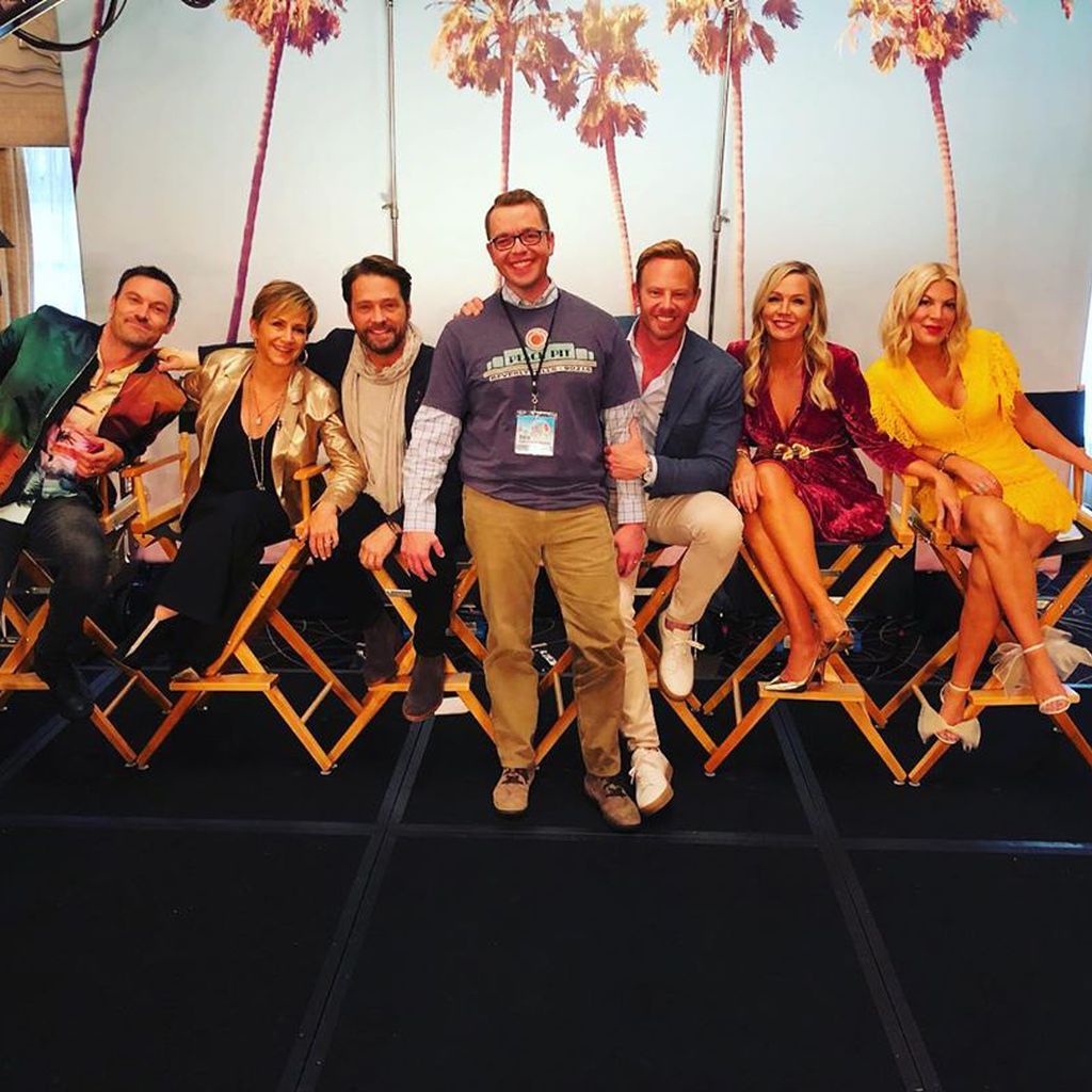 Die Beverly Hills 90210-Stars am Set 2019