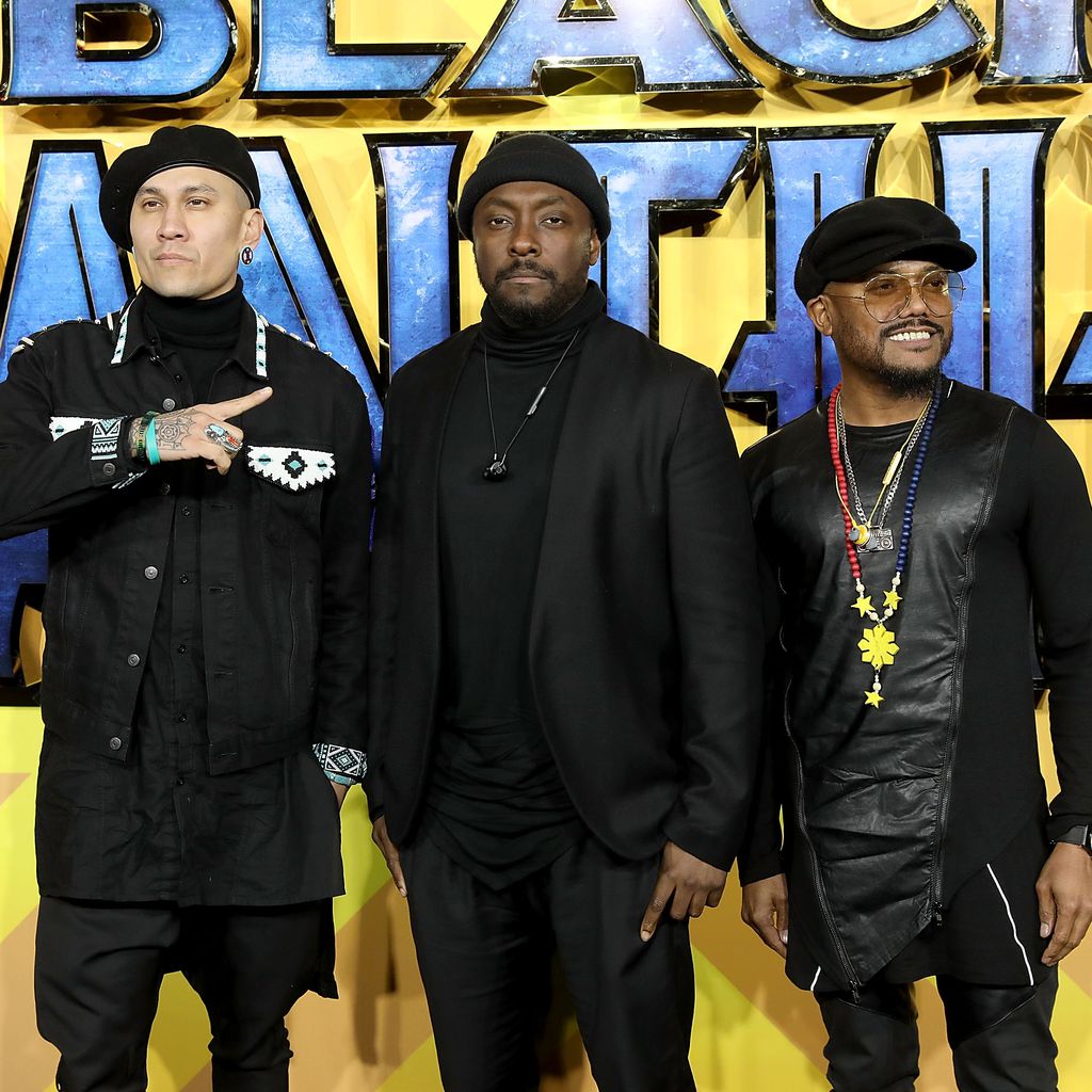 Die Black Eyed Peas bei der Premiere von "'Black Panther"