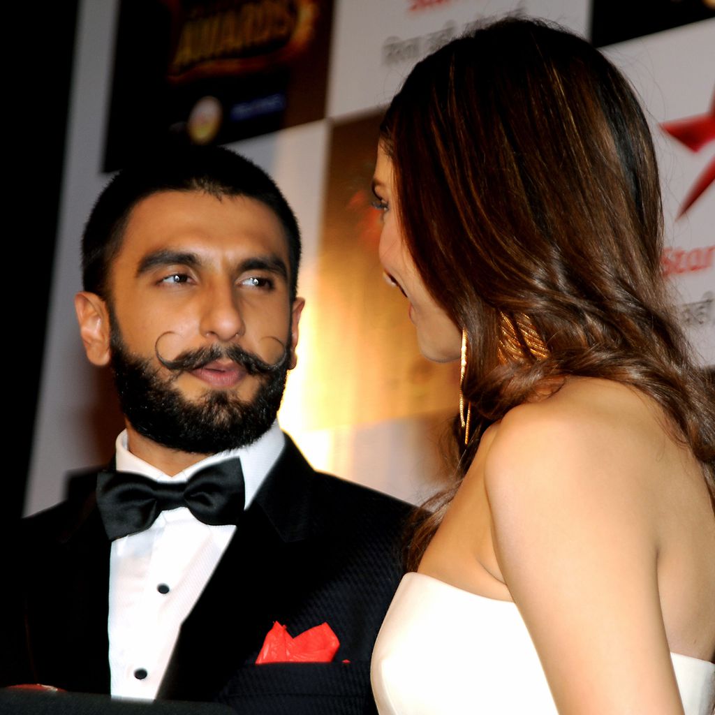 Die Bollywood-Stars Ranveer Singh und Deepika Padukone