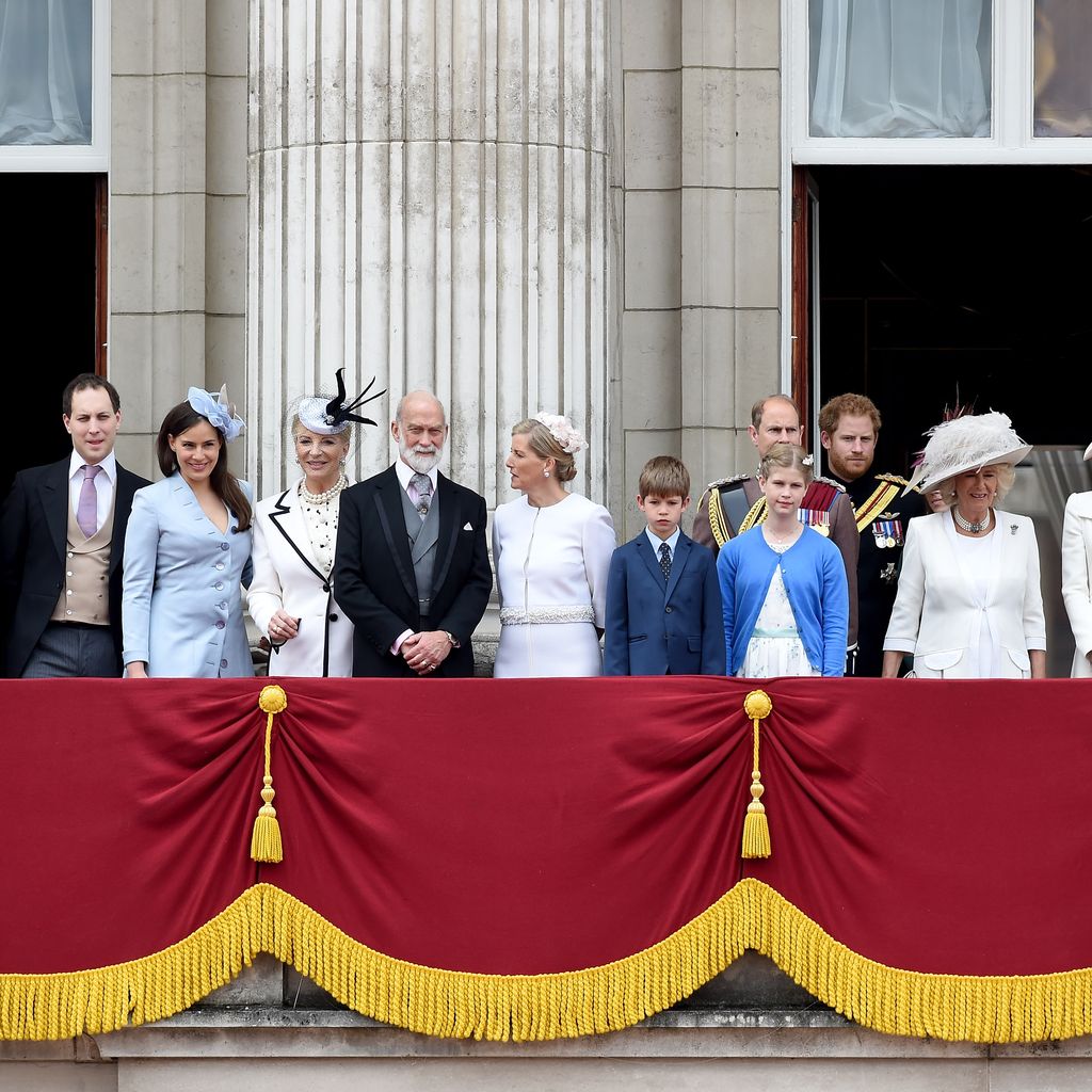 Die britische Königsfamilie im Jahr 2016