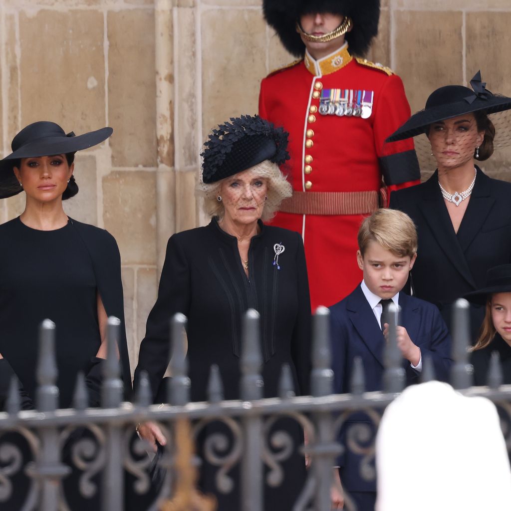 Herzogin Meghan, Königin Camilla und Prinzessin Kate, September 2022