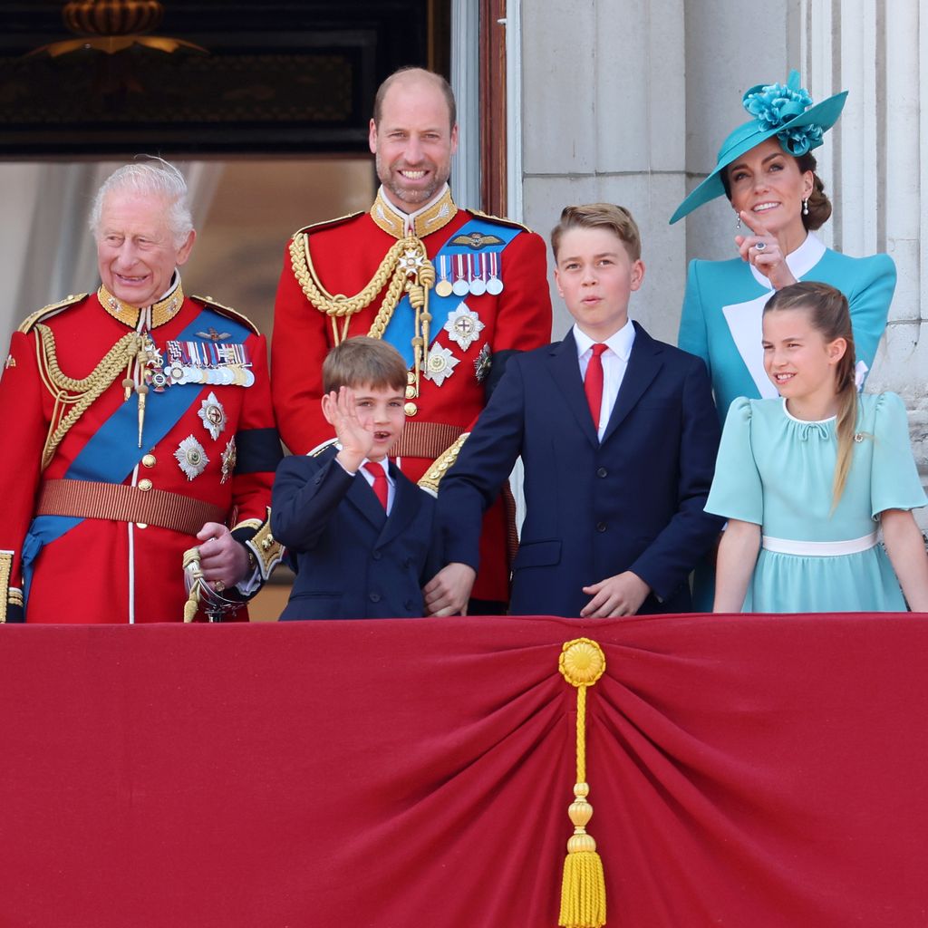 Die britischen Royals bei Trooping the Colour 2025