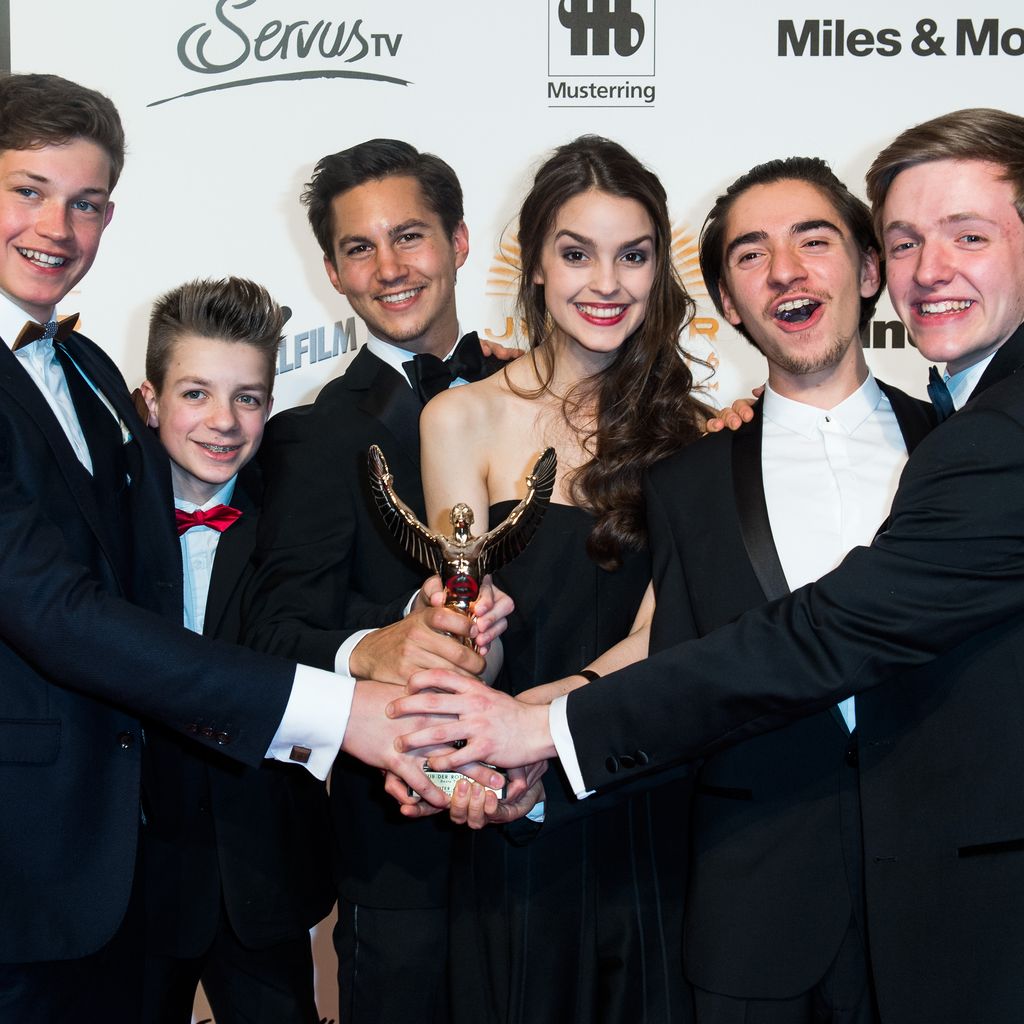 Die "Club der roten Bänder"-Stars beim Jupiter Award