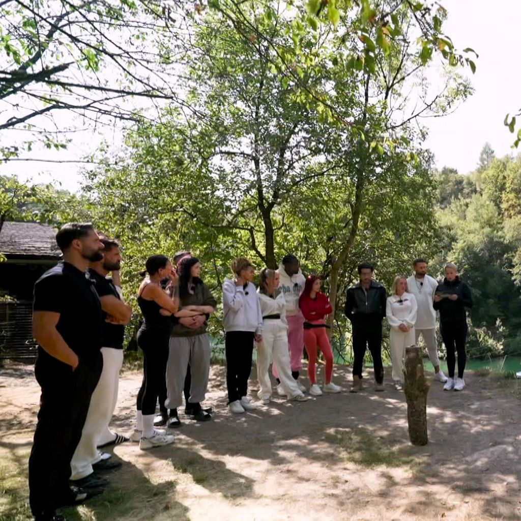 Die "#CoupleChallenge"-Kandidaten kurz vor dem Spiel, 2026