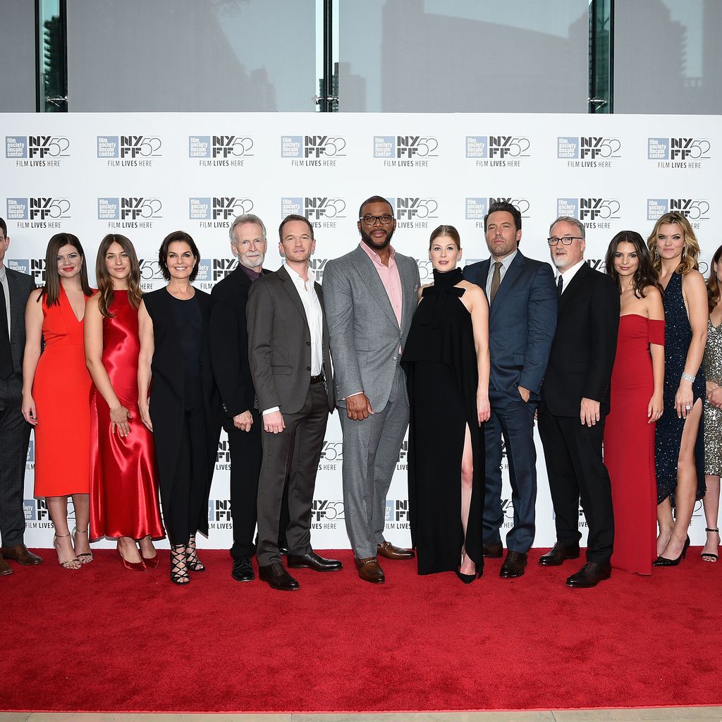 Die Crew des Films "Gone Girl" bei der Premiere in New York City 2014