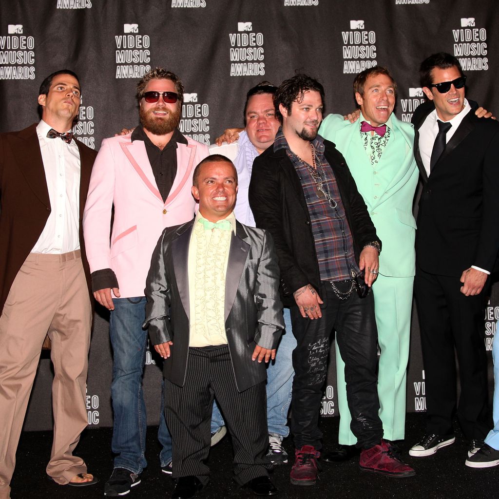 Die Crew von "Jackass" bei den MTV Video Music Awards 2010