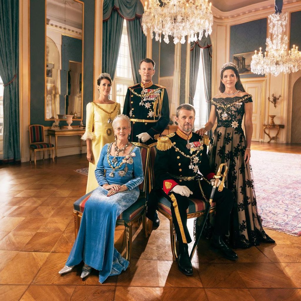 Die dänischen Royals im Januar 2022