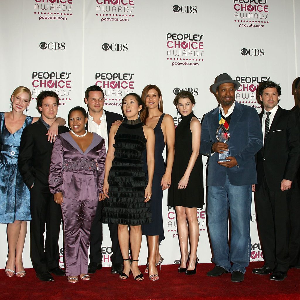 Die Darsteller der ersten Staffel von "Grey's Anatomy" bei den People's Choice Awards in Los Angeles
