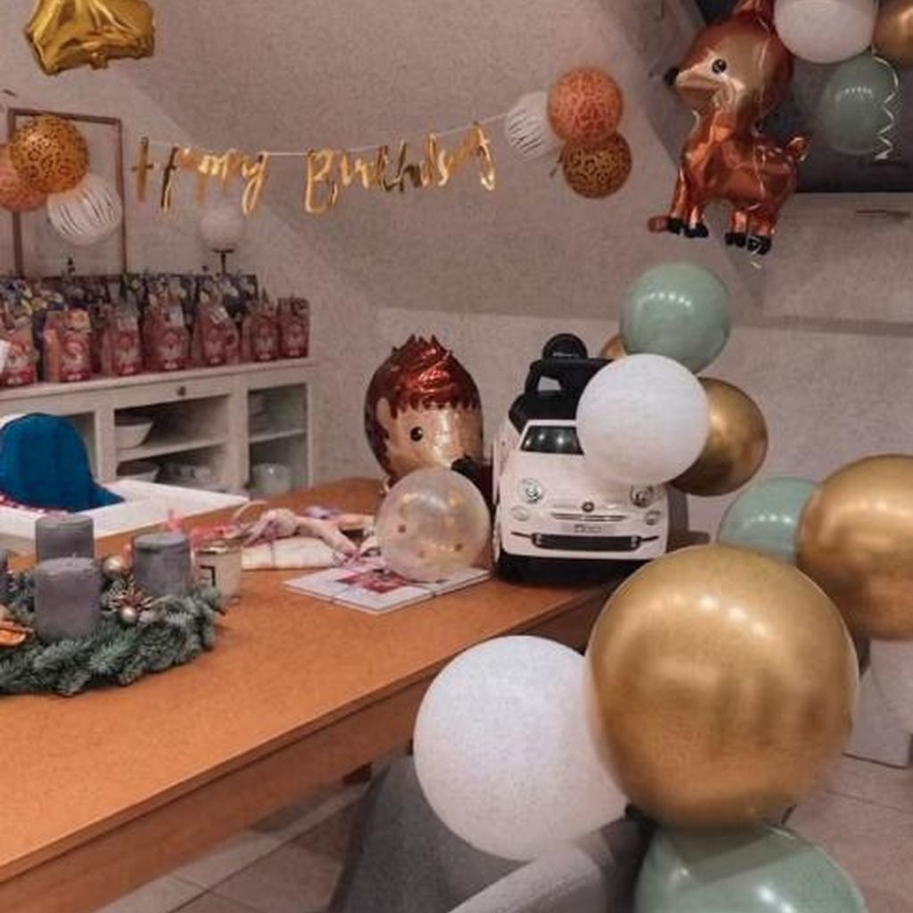 Deko für Solea Engels' ersten Geburtstag
