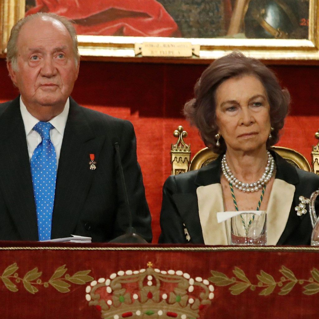 Das ehemalige spanische Königspaar Sofía und Juan Carlos, 2018