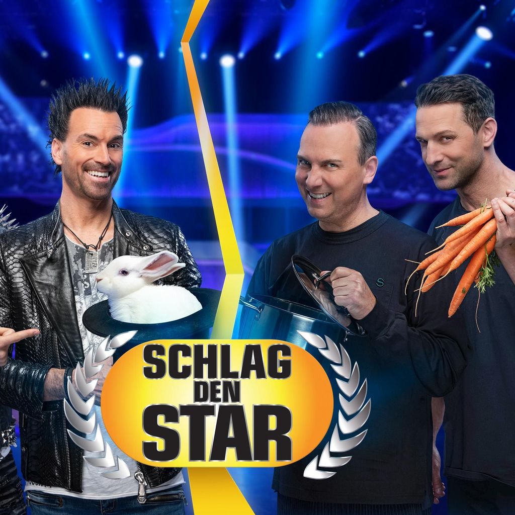 Die Ehrlich Brothers, Alexander Kumpter und Tim Raue bei "Schlag den Star"