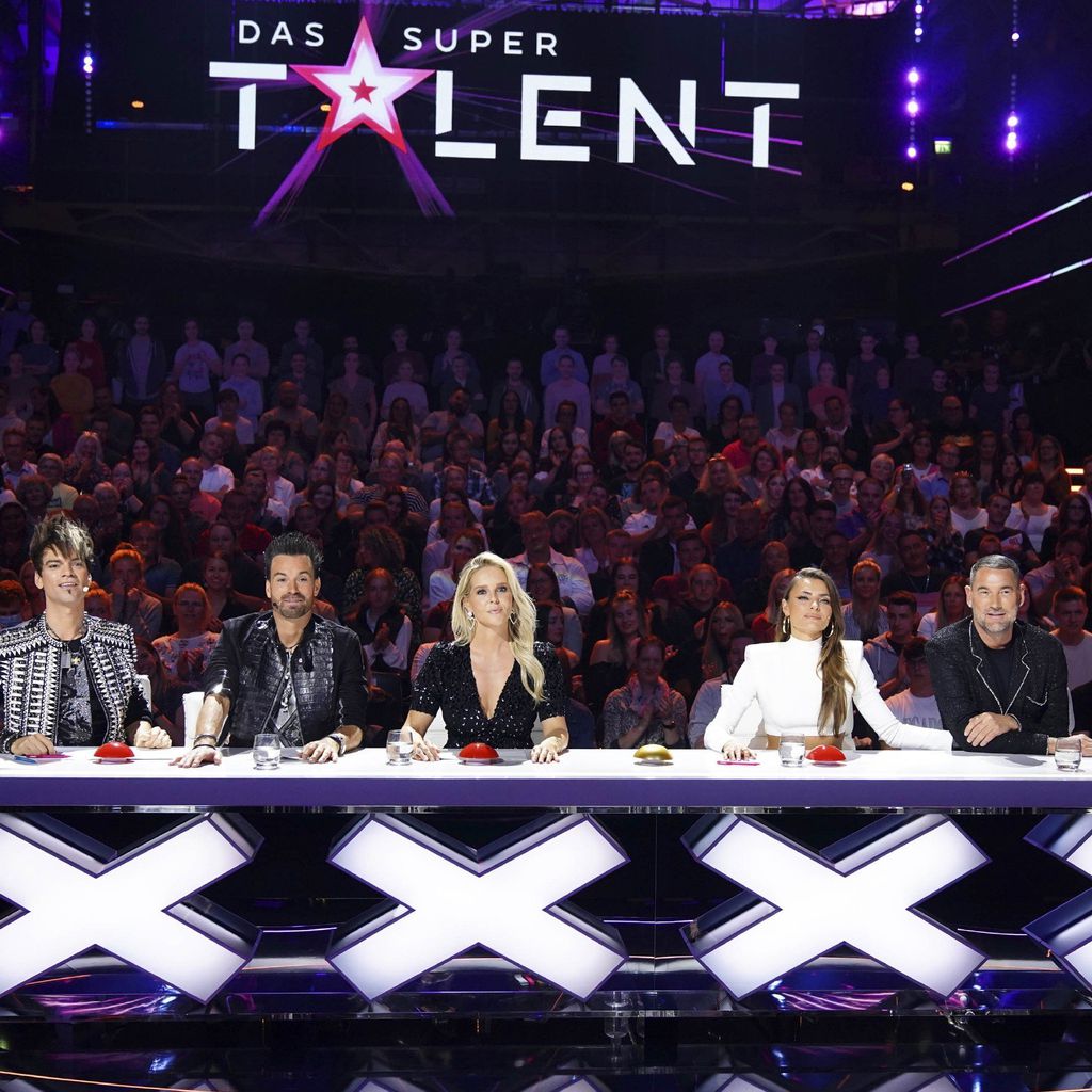 Die Ehrlich Brothers, Chantal Janzen, Sophia Thomalla und Michael Michalsky bei "Das Supertalent"