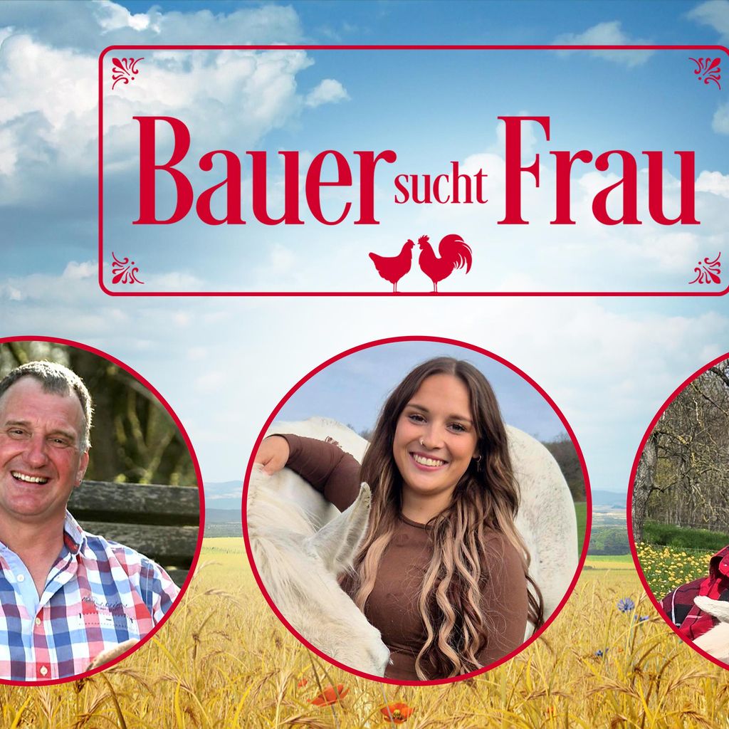Die ersten "Bauer sucht Frau"-Kandidaten der 22. Staffel: Björn, Melina und Andi