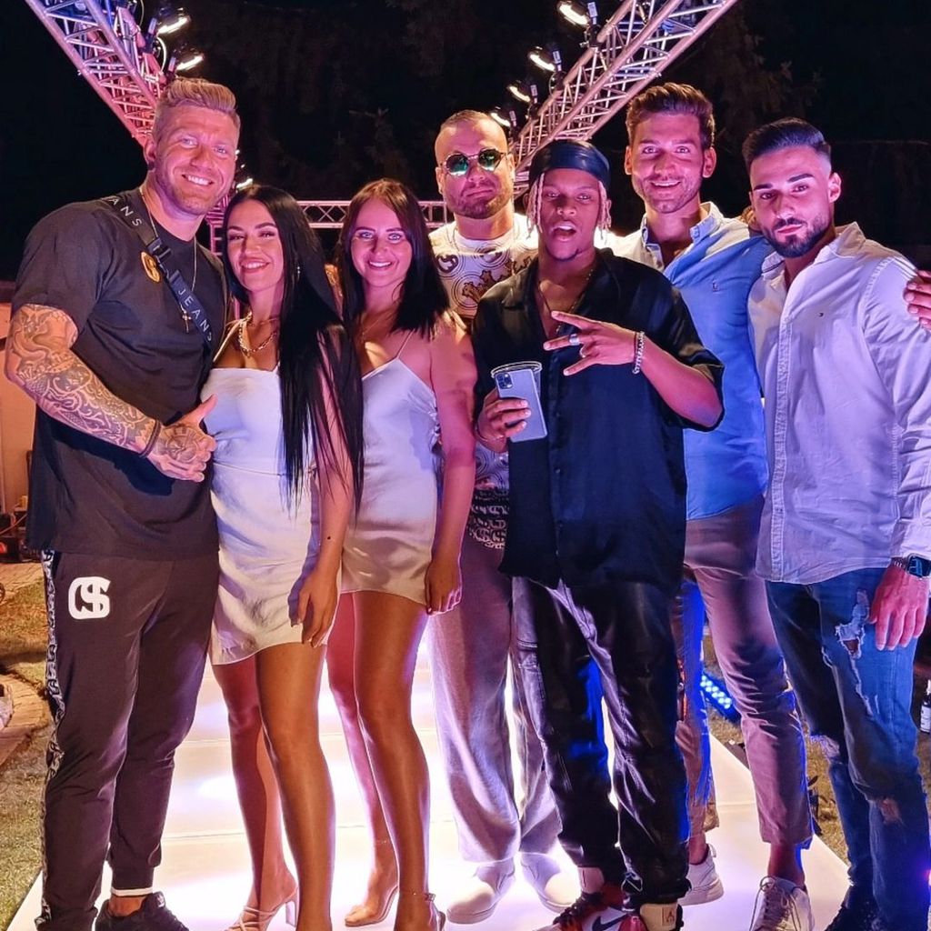 Die "Ex on the Beach"-Teilnehmer bei Eric Sindermanns Fashionshow