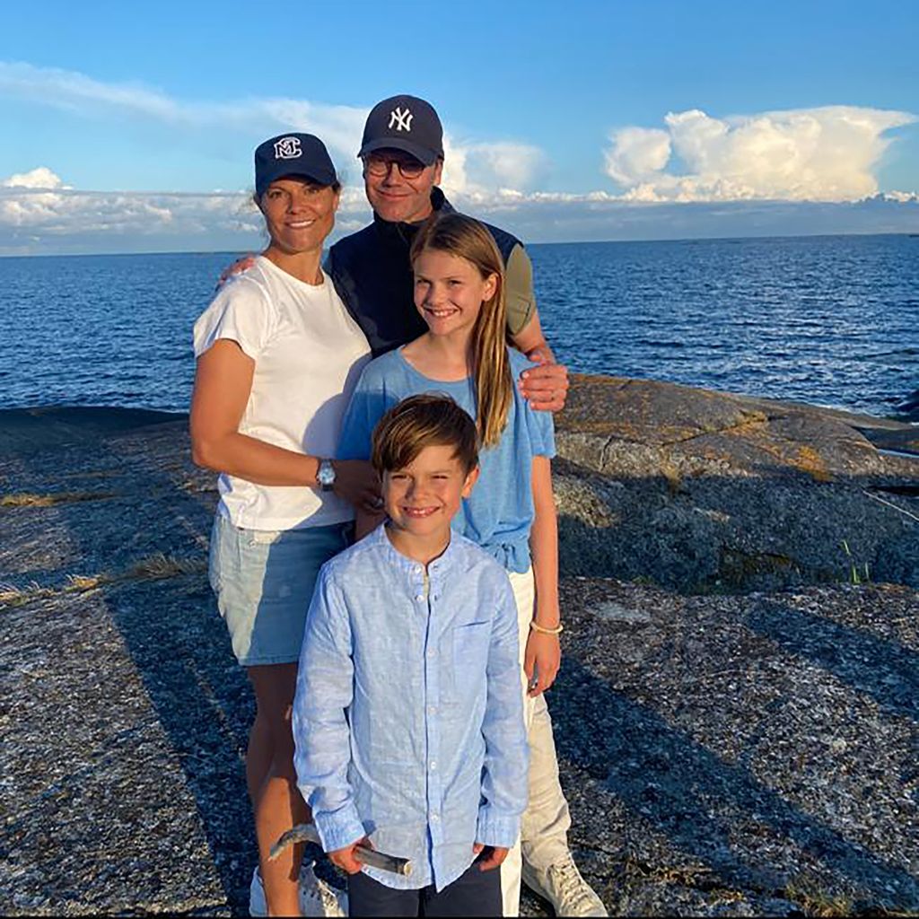 Die Familie der schwedischen Kronprinzessin im Sommer 2023