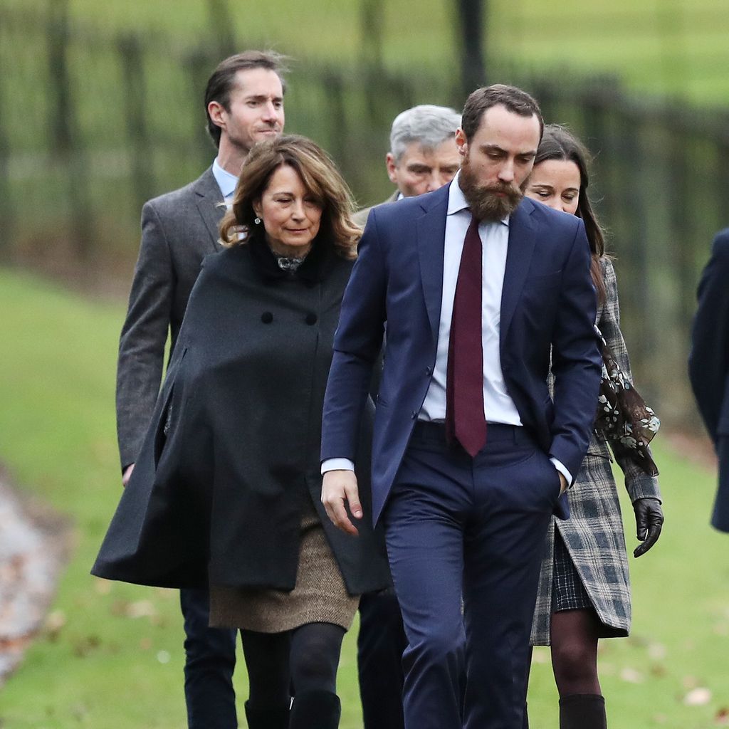 Die Familie Middleton an Weihnachten 2016