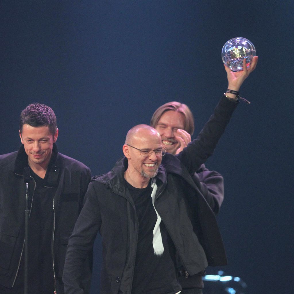 Die Fantastischen Vier bei der Verleihung der 1Live Krone 2010
