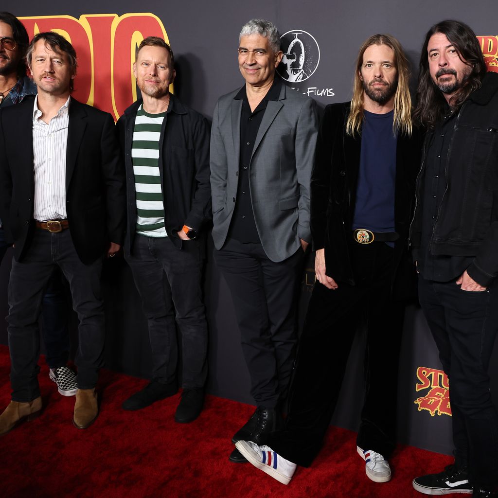 Die Foo Fighters bei einem Event in Hollywood, Februar 2022