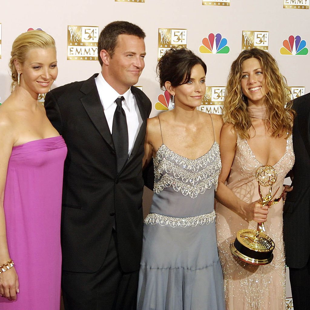 Die "Friends"-Darsteller bei den 54. Emmy Awards, 2002