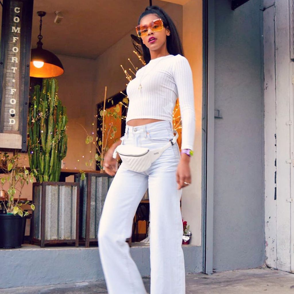 Die "Germany's next Topmodel"-Kandidatin Lijana im April 2020