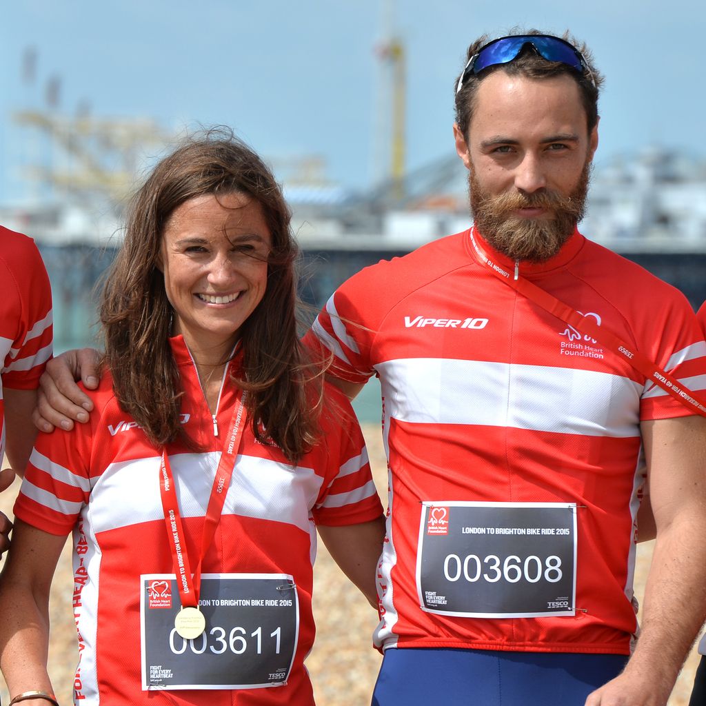 Die Middleton-Geschwister Pippa und James