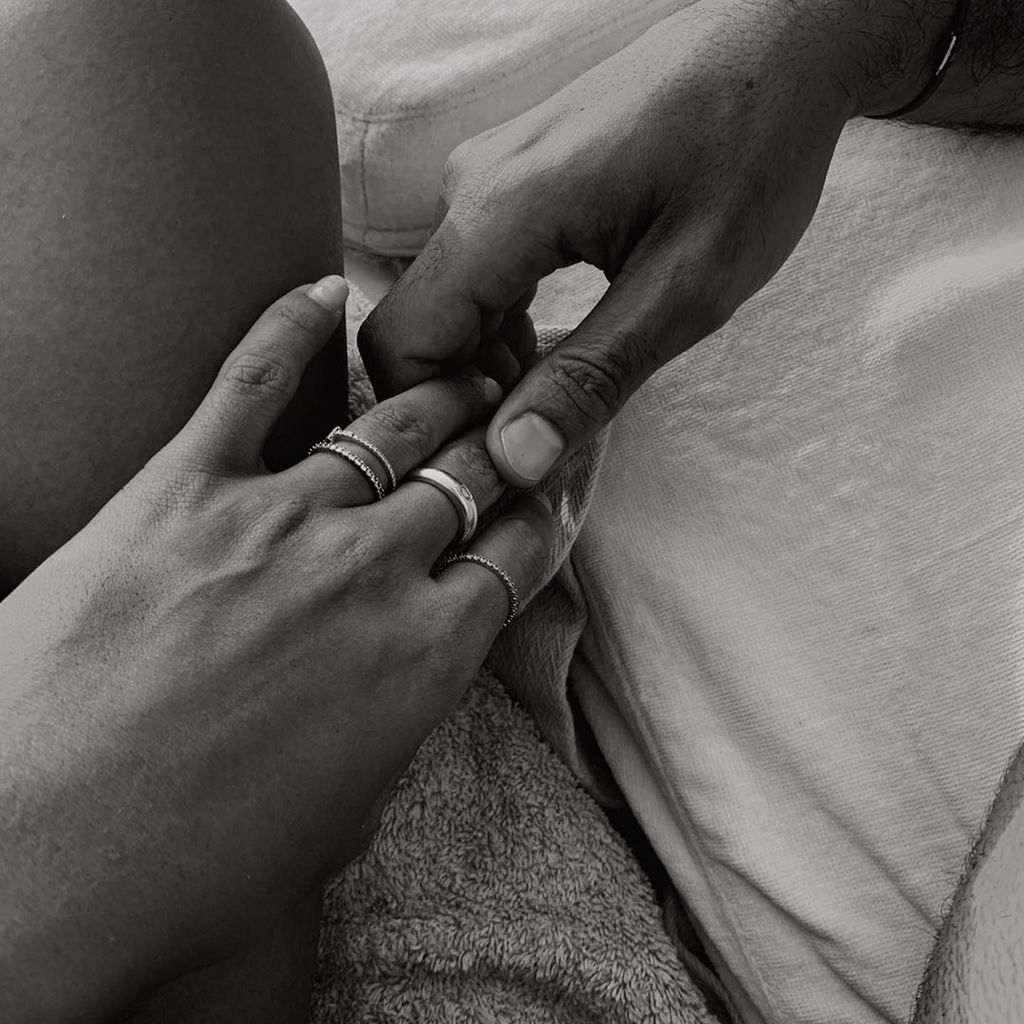 Shanina Shaik und ihr Partner