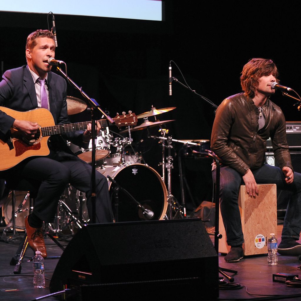 Die Hansons 2011 bei einem Konzert in Kalifornien
