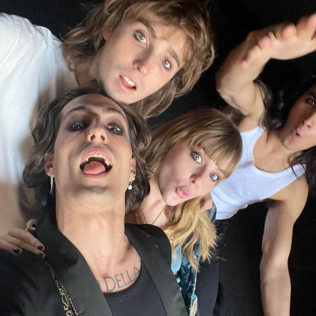 Die italienische Band Måneskin