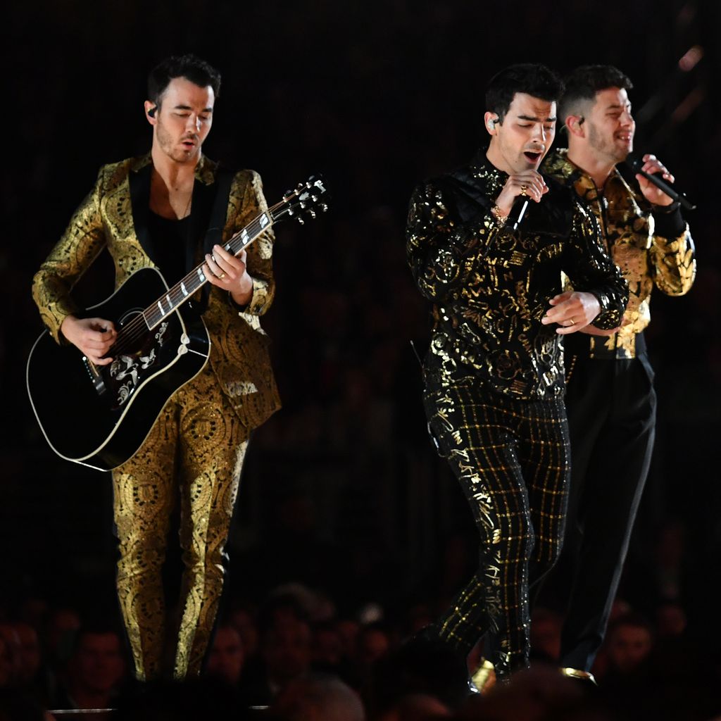 Die Jonas Brothers im Januar 2020
