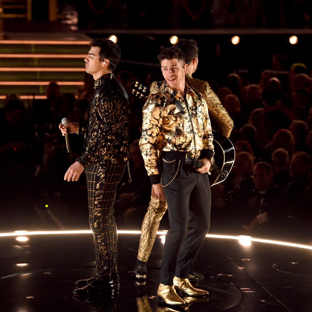 Der Auftritt der Jonas Brothers bei den Grammys in L.A. im Januar 2020