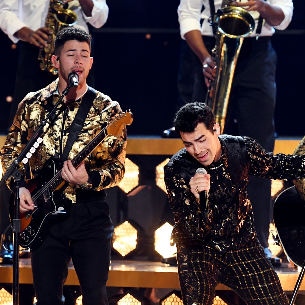 Der Auftritt der Jonas Brothers bei den Grammys in L.A. im Januar 2020