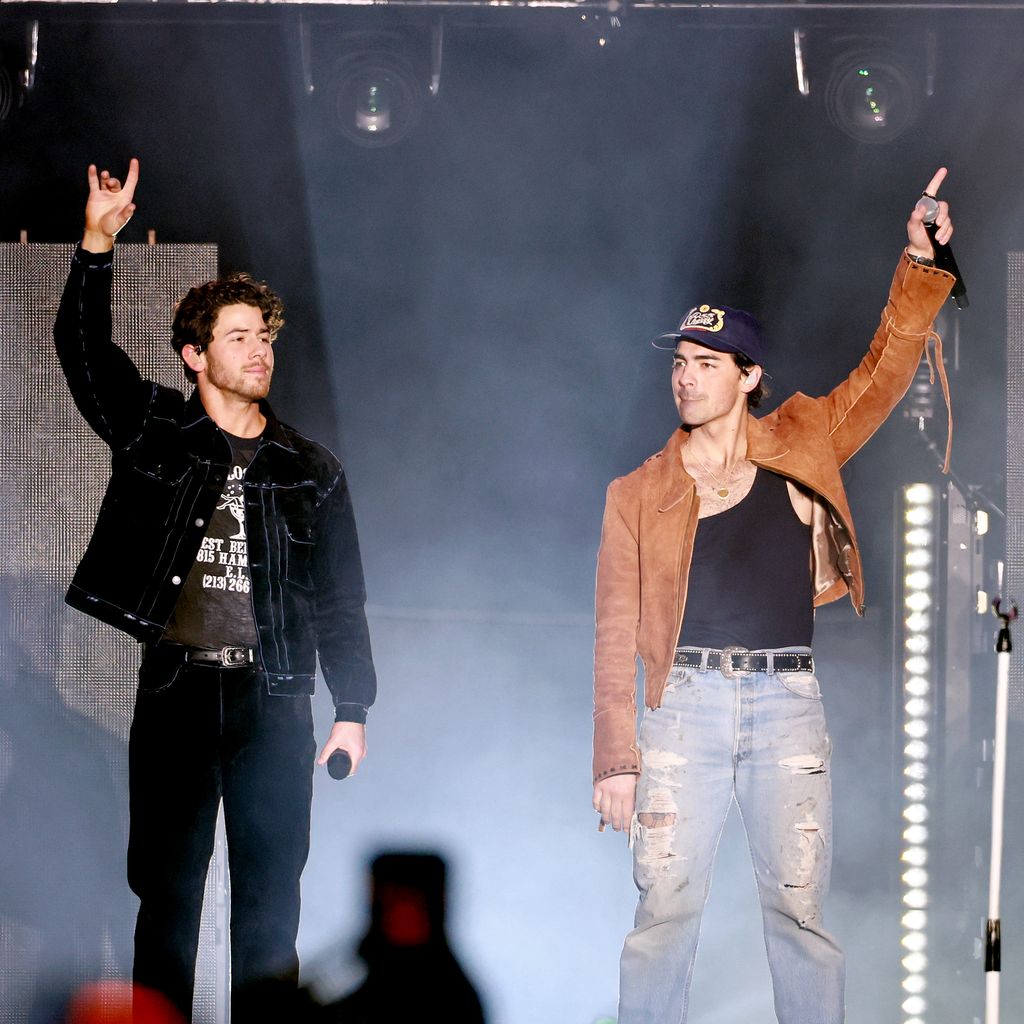 Die Jonas Brothers auf der Bühne