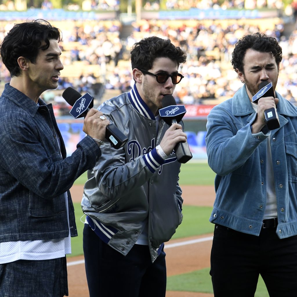 Die Jonas Brothers im Dodgers Stadium, Juni 2023
