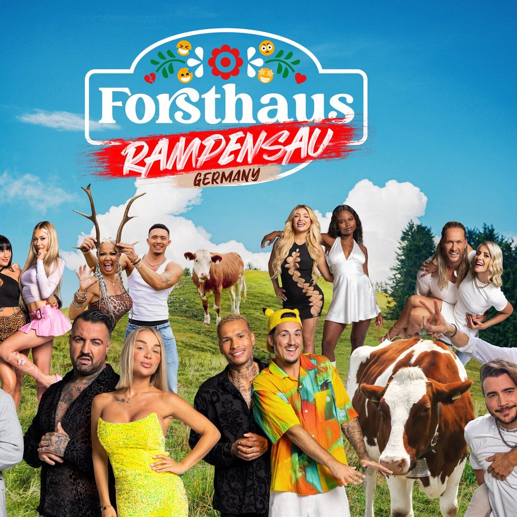 Die Kandidaten der zweiten Staffel von "Forsthaus Rampensau"