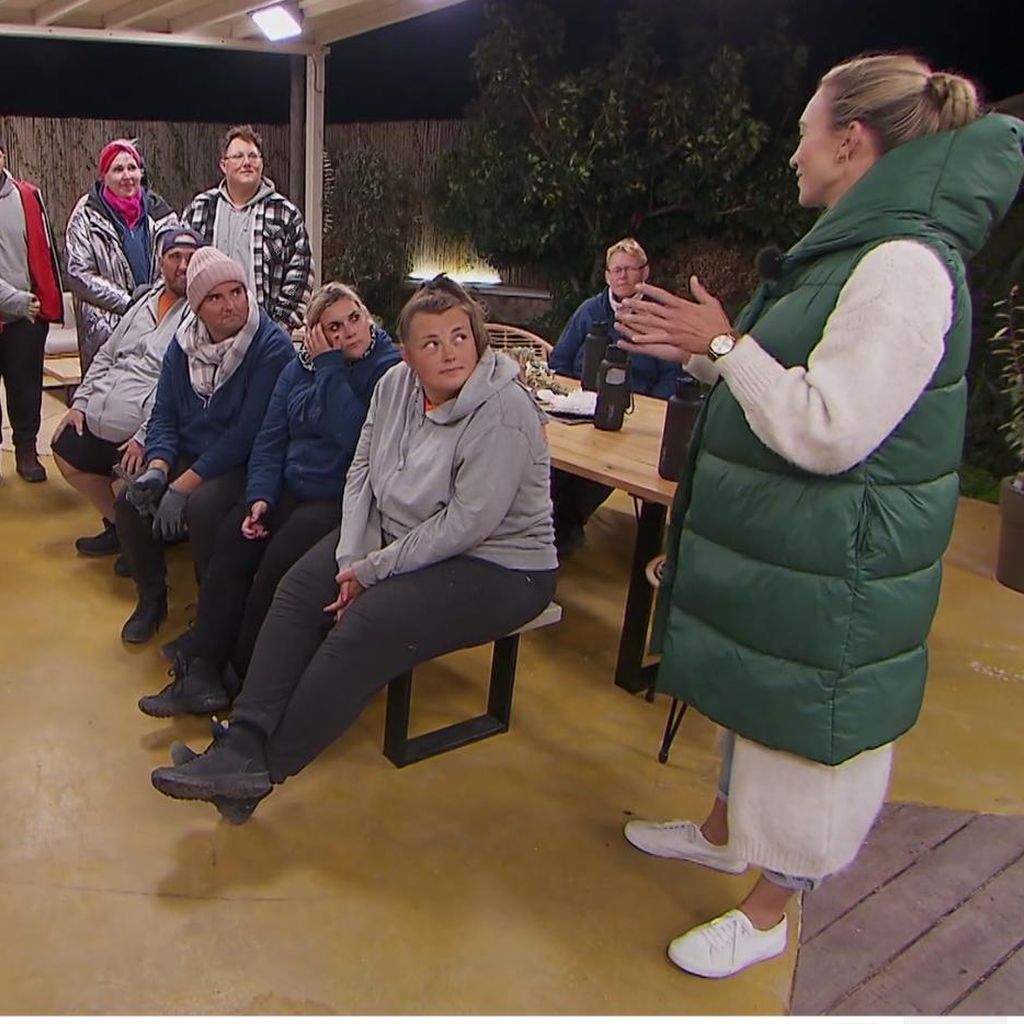 Die Kandidaten von "Leben leicht gemacht" 2023 mit Campchefin Christine Theiss