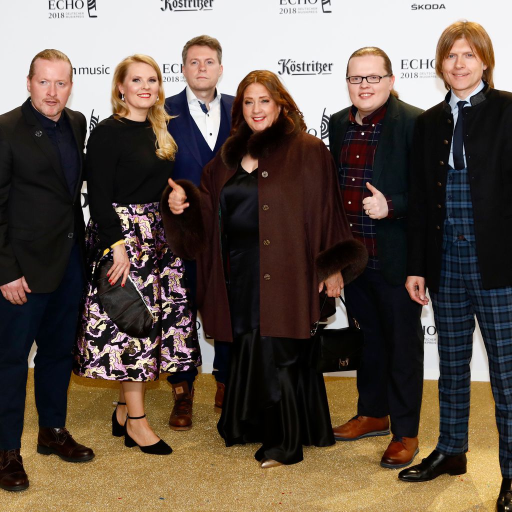 Die Kelly Family bei der ECHO-Verleihung 2018 in Berlin